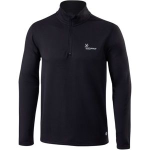 Klimatex GARCIA Pánský outdoorový pulovr, černá, veľkosť 2XL