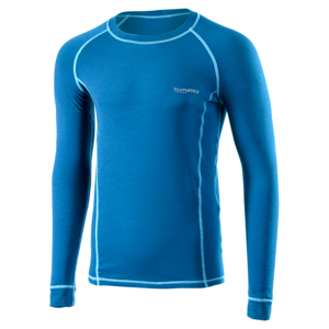 Klimatex OTO Pánské funkční triko s dlouhým rukávem, modrá, velikost