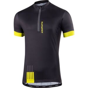 Klimatex ROWLI Pánský cyklistický dres, černá, velikost