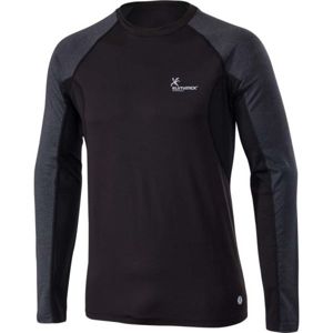 Klimatex SVEN černá S - Pánské běžecké tričko s dlouhým rukávem
