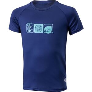Klimatex WOND Funkční dětské triko, Tmavě modrá,Světle modrá, velikost