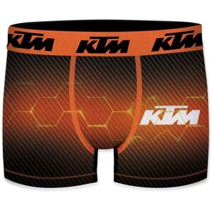 KTM HALF BEES Pánské boxerky, oranžová, velikost