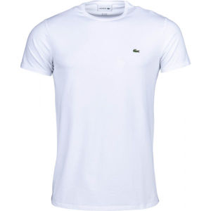Lacoste ZERO NECK SS T-SHIRT bílá XL - Pánské tričko