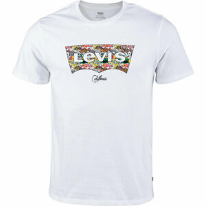 Levi's HOUSEMARK GRAPHIC TEE Pánské tričko, Bílá, velikost S
