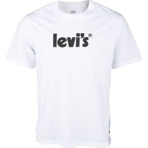Levi's SS RELAXED FIT TEE Pánské tričko, bílá, velikost M