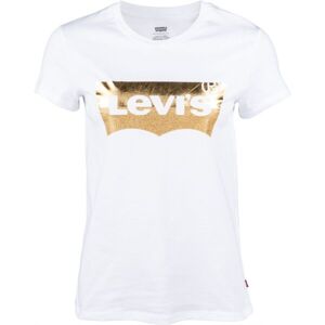 Levi's CORE THE PERFECT TEE Dámské tričko, bílá, veľkosť XL