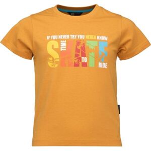 Lewro ADDI Chlapecké triko i pro nejmenší děti, žlutá, velikost