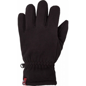 Lewro ARIC černá 12-15 - Dětské fleecové rukavice