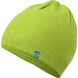 Lewro ALKAZAM světle zelená 8-12 - Chlapecká pletená čepice