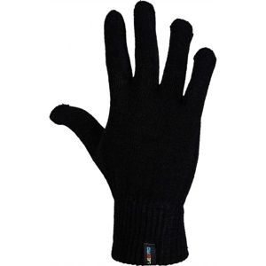 Lewro NEELAM černá 8-13 - Dětské pletené rukavice