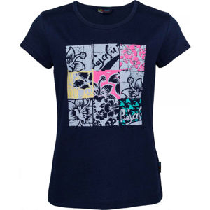 Lewro ROXANA Dívčí triko, tmavě modrá, veľkosť 128-134