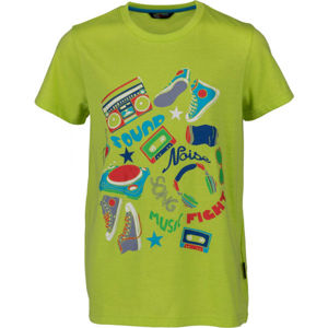 Lewro RODDY Chlapecké triko, Zelená,Mix, velikost 128-134