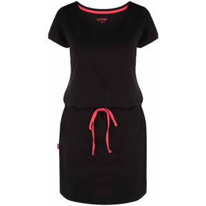 Loap BAGIRA Dámské šaty, černá, veľkosť XL