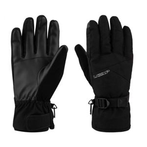 Loap RONNY Pánské rukavice, Černá,Bílá, velikost XL
