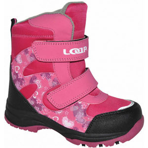 Loap CHOSEE Dětské zimní boty, růžová, velikost 23