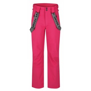 Loap LIMKALA růžová M - Dámské zimní softshellové kalhoty