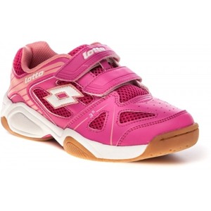 Lotto JUMPER V CL L růžová 31 - Dětská sálová obuv