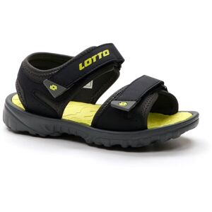 Lotto LAS ROCHAS 1 CL Dětské sandály, černá, veľkosť 27