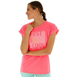 Lotto TEE COOL W JS růžová M - Dámské tričko