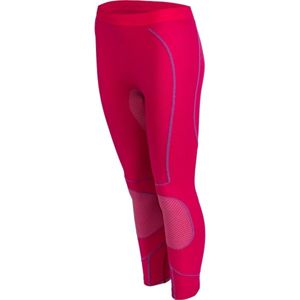 Mico 3/4 TIGHT PANTS WARM SKIN červená XS/S - Dámské funkční spodní kalhoty