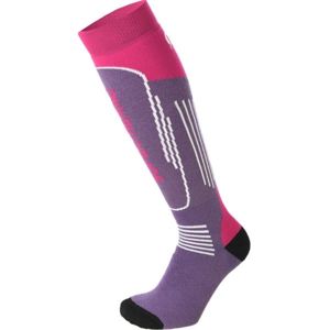 Mico SUPERTHERMO JR fialová L - Dětské lyžařské ponožky