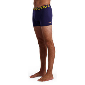 MONS ROYALE HOLD'EM SHORTY Tmavě modrá XL - Pánské boxerky z merino vlny