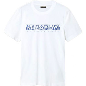 Napapijri SOLANOS bílá L - Pánské tričko