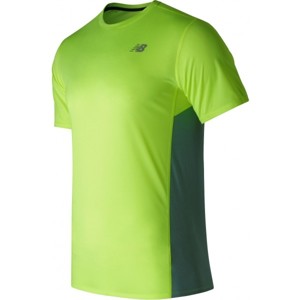 New Balance MT53061HIL světle zelená M - Pánské sportovní triko