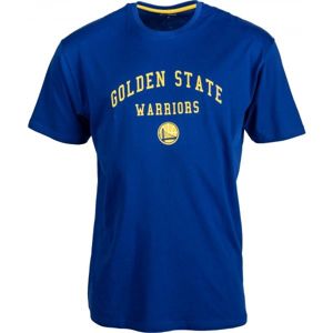 New Era NBA GOLDEN WARRIOR modrá M - Pánské triko