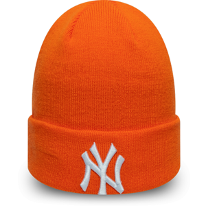 New Era MLB LEAGUE ESSENTIAL CUFF KNIT NEW YORK YANKEES oranžová UNI - Unisex zimní čepice
