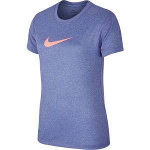 Nike LEGEND SS TOP YTH modrá M - Dívčí sportovní triko