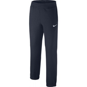 Nike CORE BF CUFF PANT YTH tmavě modrá S - Chlapecké kalhoty