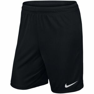 Nike YTH PARK II KNIT SHORT NB Chlapecké fotbalové kraťasy, Černá,Bílá, velikost