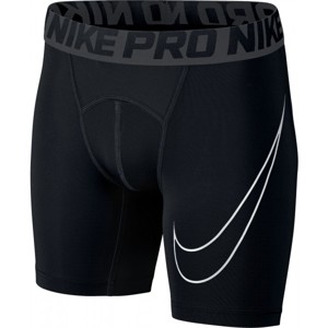 Nike COOL HBR COMP SHORT YTH černá XS - Chlapecké kompresní šortky