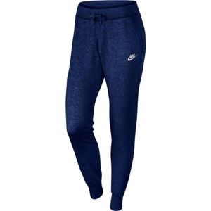 Nike NSW PANT FLC TIGHT modrá L - Dámské tepláky