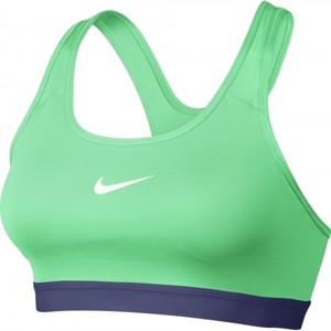 Nike PRO CLASSIC PADDED SPORTS BRA zelená L - Dámská sportovní podprsenka