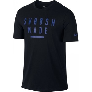 Nike DRY TEE DF SWOOSH MADE černá S - Pánské tričko