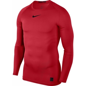 Nike PRO TOP červená L - Pánské sportovní triko