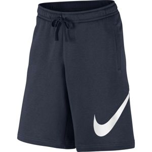Nike NSW CLUB SHORT EXP BB tmavě modrá L - Pánské šortky