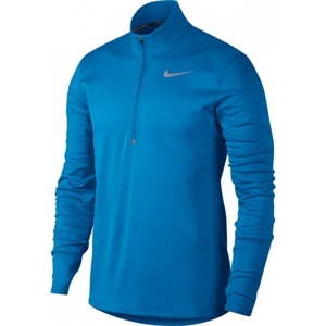 Nike THRMA TOP CORE HZ modrá S - Pánské běžecké tričko