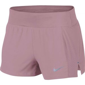 Nike ECLIPSE 3IN SHORT růžová S - Dámské běžecké kraťasy