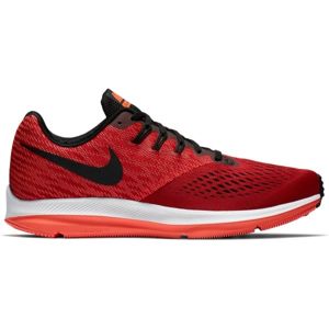 Nike AIR ZOOM WINFLO 4 červená 10.5 - Pánská běžecká obuv