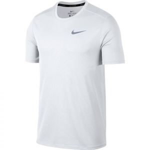 Nike DF BRTHE RUN TOP SS M Pánské běžecké tričko, bílá, velikost M
