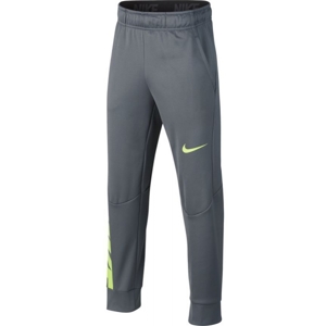 Nike THERMA TRAINING PANTS tmavě šedá XL - Chlapecké tepláky