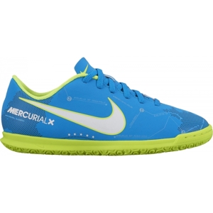 Nike MERCURIALX VORTEX III NJR IC modrá 5.5Y - Dětské sálové kopačky