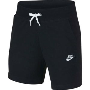 Nike NSW SHORT FT CLASSIC černá M - Dámské šortky