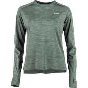 Nike PACER TOP CREW W fialová M - Dámské běžecké tričko
