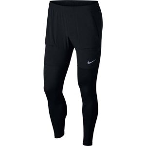 Nike ESSNTL HYBRID PANT Pánské běžecké kalhoty, Černá,Šedá, velikost XL