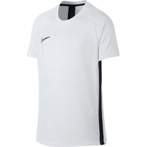 Nike DRY ACDMY TOP SS B bílá L - Chlapecké fotbalové tričko