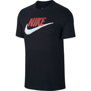 Nike NSW TEE BRAND MARK M černá 2XL - Pánské tričko